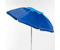 Ombrellone mare spiaggia alluminio 180 cm antivento protezione uv CORSICA | Blu