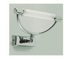 Applique ba-luna g r7s alogena lampada parete orientabile snodabile moderna classica rustica ottone