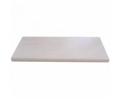 MENSOLA ARREDAM. ROVERE SBIANC. CM.100X25X2,5 x 4 PEZZI
