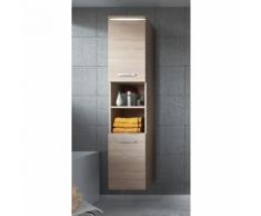 Armadietto Paso 131 cm altezza sonoma rovere chiaro - Mobiletto, armadietto per il bagno, armadio