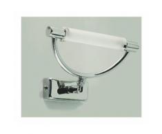 Applique ba-luna p r7s alogena lampada parete orientabile snodabile moderna classica rustica ottone