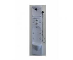 Colonna doccia idro in Abs 7 idrogetti sedile incorporato