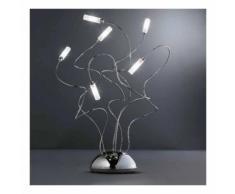 Abat-jour fb-faville 538 l g4 12v alogena dimmerabile touch control bracci modellabili lampada