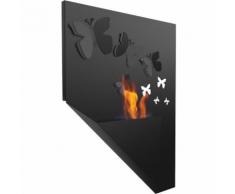 Camino A Bioetanolo Da Parete 65x90x14,3 Cm Flig Honolulu Farfalle
