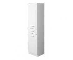 COLONNA ANTA ANTE BAGNO MOBILE PENSILE CASSETTIERA ARMADIETTO BIANCO 35CM STELLA