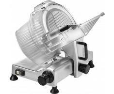Affettatrice Professionale a Gravità - Diametro Ø Lama 220mm - Dimensioni Piano di Appoggio 340x240 mm - Alluminio Anodizzato - Modello AFF220J