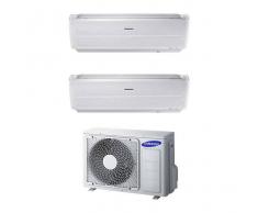 Condizionatore Dual Split Con Inverter 7000+7000 Samsung Windfree Pure R32 Wifi Con Aj040ncj2eg
