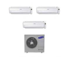 Samsung Condizionatore Samsung Trial Split Inverter 7000+7000+9000 7+7+9 Btu Ar5500m Wi-Fi A+ Aj052fcj3eh/eu