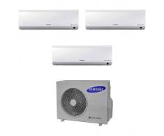 Samsung Condizionatore Samsung New Style Plus Trial Split Inverter 7000+9000+9000 7+9+9 Btu Aj052fcj3eh/e A+