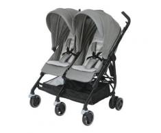 Dana For2 Passeggino Gemellare Fratellare con Sedute Affiancate - Bébé Confort - Nomad Grey