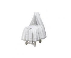 Culla Piumotta con Velo - Dili Best - Culla Bianca, Rivestimento Bianco