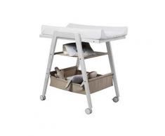 Fasciatoio Kensington 2 in 1 trasformabile in lavagna - Hugs Factory - Bianco