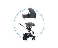 NUOVO Passeggino JOOLZ GEO 2 EARTH - Seduta + Navicella + Cestello XL - Hippo Grey