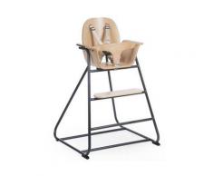 Seggiolone in Legno Naturale - Childhome - Naturale + Antracite