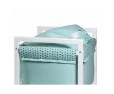 Piumotto e federa per culla Nido - Collezione Nina di Picci - Verde Acqua