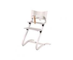 Seggiolone Evolutivo in Legno con Movimento - Leander - Bianco
