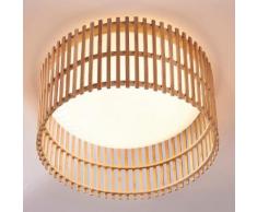 Leja - lampada LED da soffitto in legno di bambù