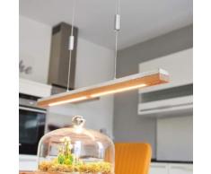 Lampada a sospensione LED Kati legno calcestruzzo
