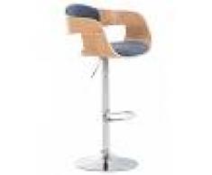 Kingston Sgabello cucina KINGSTON in tessuto, blu CLP, blu, altezza seduta