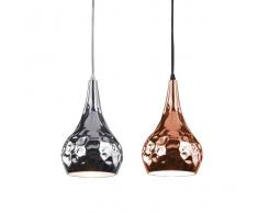 V-TAC Lampadario a goccia in metallo cromato con portalampada E27