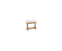 Carrello di Servizio - Dimensioni (cm) 2 PIANI : 81x55x108h - Modello FOLPC800