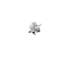 Affettatrice Professionale a Gravità - Diametro Ø Lama 220mm - Dimensioni Piano di Appoggio 340x240 mm - Alluminio Anodizzato - Modello AFF220J