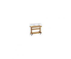 Carrello di Servizio - Dimensioni (cm) 3 PIANI 81x55x108h - Modello FOLPC850