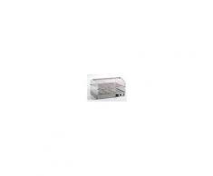 Vetrina Riscaldata da Banco - Dimensioni mm: 800x350x410H - Potenza 0,7 Kw - Modello VVRG2