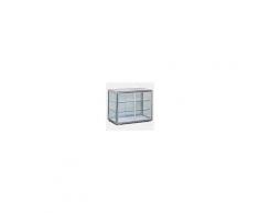 Vetrina Neutra da Banco - Colore Bronzo - Porte Basculanti - Dimensioni 900x543x715h - Capacità 200 lt - Potenza 50 W - Modello ONZ900