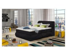JUSTyou Pula Letto Vi-Spring Nero 140x200