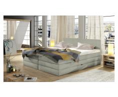JUSTyou Emma Letto Vi-Spring Grigio Velours 180x200