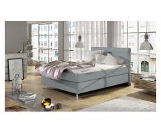 JUSTyou Cosy Letto Grigio Pelle sintetica 140x200