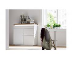 JUSTyou Beatrice VI Credenza Bianco opaco | Quercia