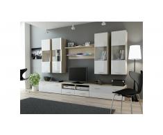 JUSTyou Set Dream I Parete attrezzata Bianco