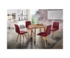 JUSTyou Olafio Tavolo da pranzo Quercia selvatica