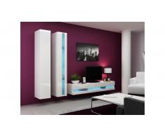 JUSTyou Set Vago N V Parete attrezzata Bianco