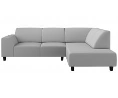 JUSTyou Einar Divano angolare Bianco Pelle sintetica