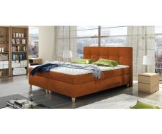JUSTyou Malta Letto Vi-Spring Arancione 180x200