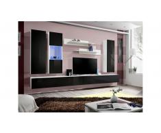 JUSTyou FLI E V Parete attrezzata Bianco Nero