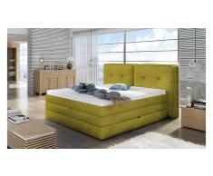 JUSTyou Falun Letto Vi-Spring Giallo 160x200