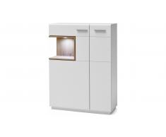 JUSTyou Arles Credenza Bianco opaco
