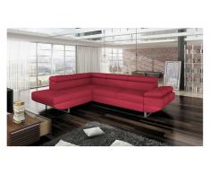 JUSTyou GIO Divano angolare 207x267x72-92 cm Rosso
