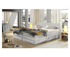 JUSTyou Emma Letto Vi-Spring Bianco Velours 180x200