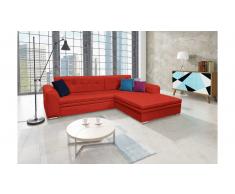JUSTyou Sorento Divano angolare 87x295x195 cm Rosso