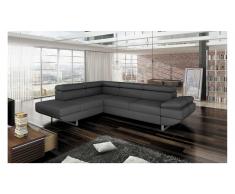 JUSTyou GIO Divano angolare 207x267x72-92 cm Grigio
