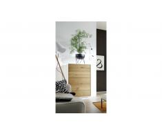 JUSTyou Reynar VI Credenza Bianco opaco | Quercia