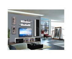 JUSTyou TUBAS D I Parete attrezzata Bianco Nero