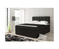 JUSTyou Bolero Letto Vispring 126x180x200 cm Nero