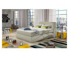 JUSTyou Pula Letto Vi-Spring Panna 140x200