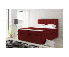JUSTyou Bolero Letto Vispring 126x180x200 cm Rosso